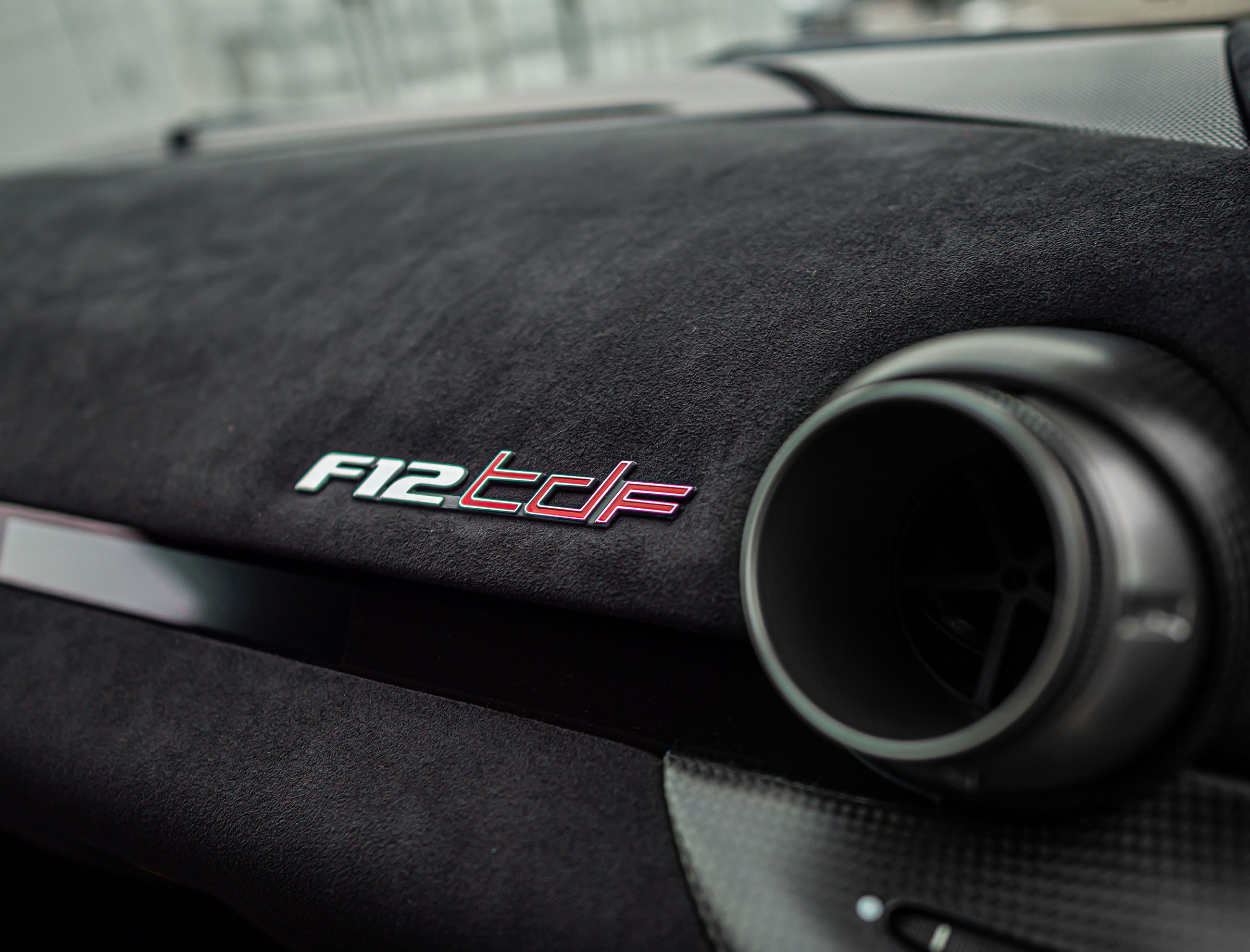 Ferrari F12tdf detail — rear quarter and diffuser